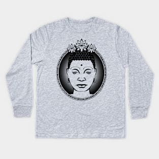 Gautama Buddha Kids Long Sleeve T-Shirt